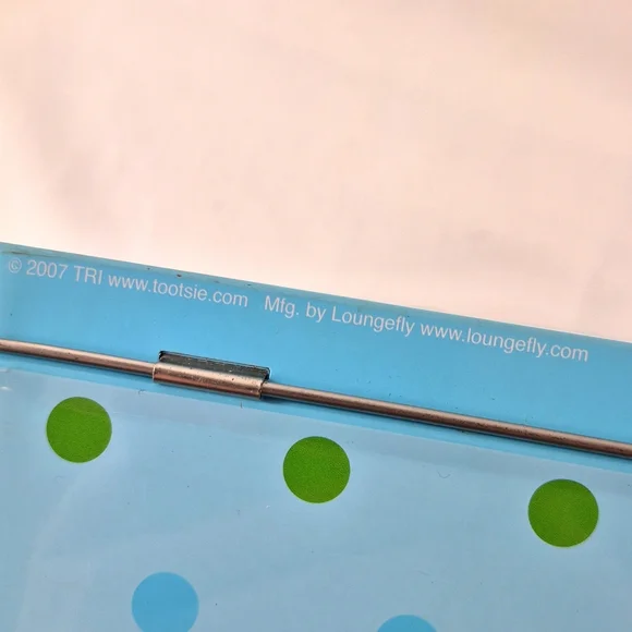 VINTAGE 2007 LOUNGEFLY DOTS CANDY METAL LUNCH BUCKET NEVER USED - Picture 7 of 9